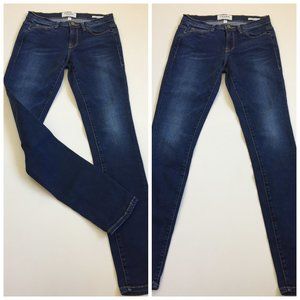 FRAME Denim Le Skinny De Jeanne Womens sz 25 Dark Wash 5 Pocket Jeans